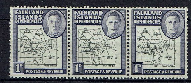 Image of Falkland Island Dependencies SG G2/G2d UMM British Commonwealth Stamp